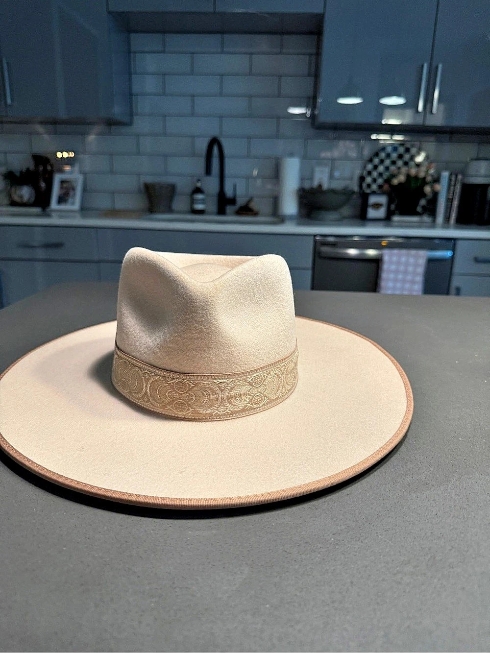 Lack of Color Beverly Ivory Wool Wide-Brimmed Fedora Hat